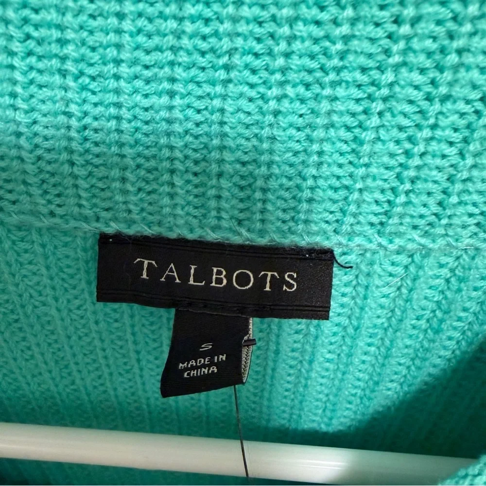 Talbots cableknit lambswool